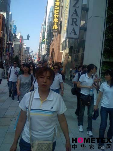 堂皇家紡組織優秀加盟商赴日本考察
